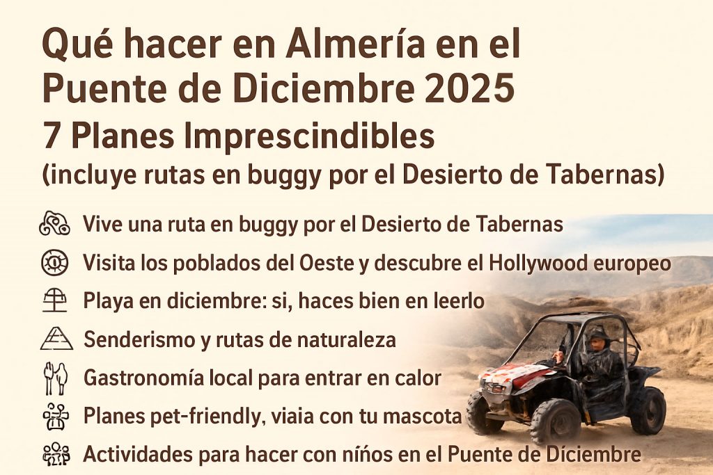 Qué hacer en Almería en el puente de diciembre