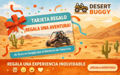 Regala una experiencia inolvidable: rutas en buggy por el Desierto de Tabernas